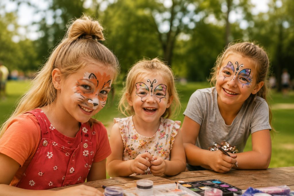 Kinder-Events in Lübeck mit Kinderschminken, Spielen und Unterhaltung